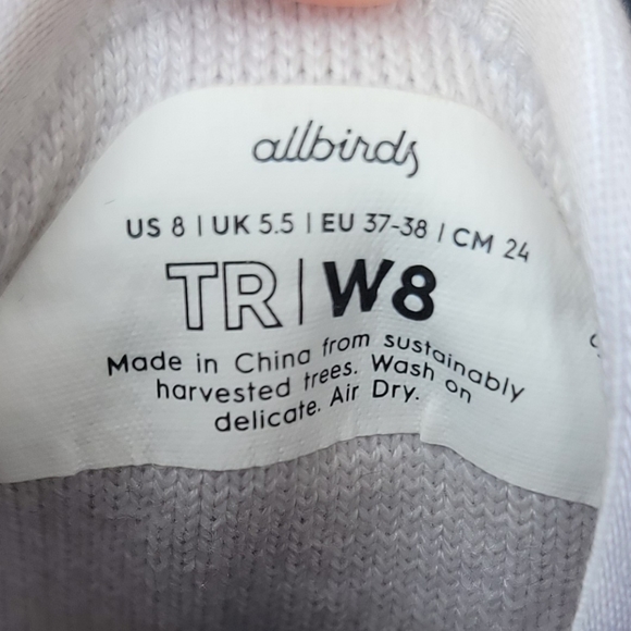 Allbirds TR Womens size 8 - Picture 6 of 6